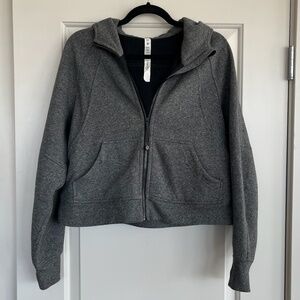 Lululemon Cropped Full Zip Scuba